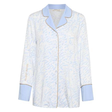Karen by Simonsen Albie Shirt Blå, Dame Skjorter