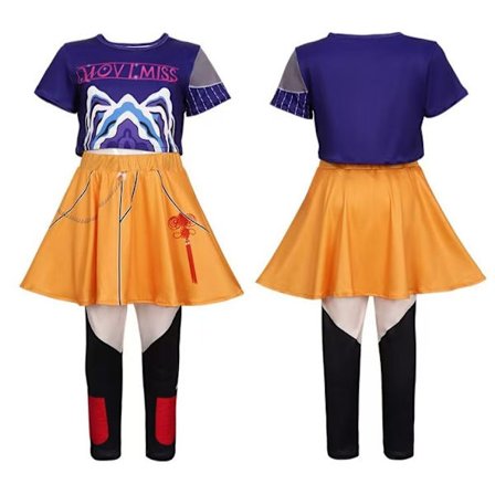 Halloween Demon Slayer Cosplay -asu | K-Demon Slayer Mira Zoi Rumy Anime -asu Perhe Pari Cosplay Mira (toppi + hame) 140