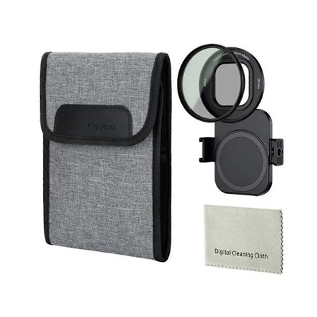67mm Magnetisk Objektivfilteradaptersett med CPL-filter og pose for iPhone 16 Pro Max Plus Forbedre Din