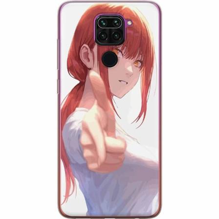 Xiaomi Redmi Note 9 Skal / Mobilskal - Makima Chainsaw Man