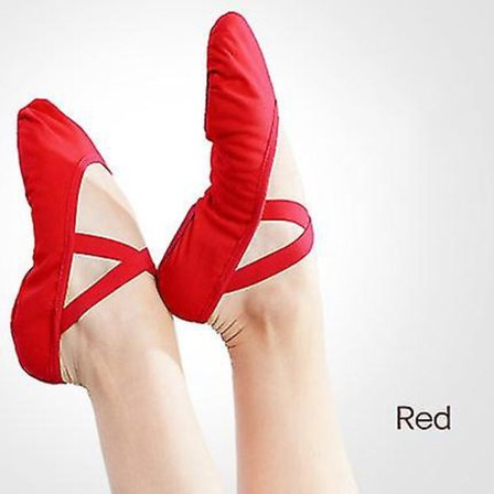 Dame Ballettsko Dans Voksen Barn Balettsko Myk Såle Profesjonell Lerret Dansetreningssko For Ballett