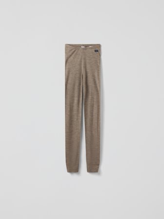 Polarn O. Pyret Långkalsonger merinoull vuxen - XS - barnkläder - brown