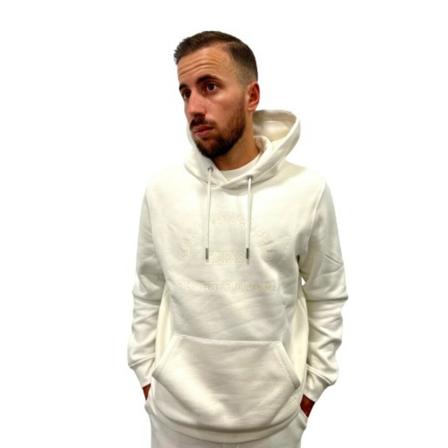 Karl Lagerfeld, Hoodies Beige, Heren, Maat:L