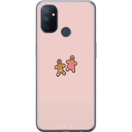 OnePlus Nord N100 Gennemsigtig cover Ingefærkage
