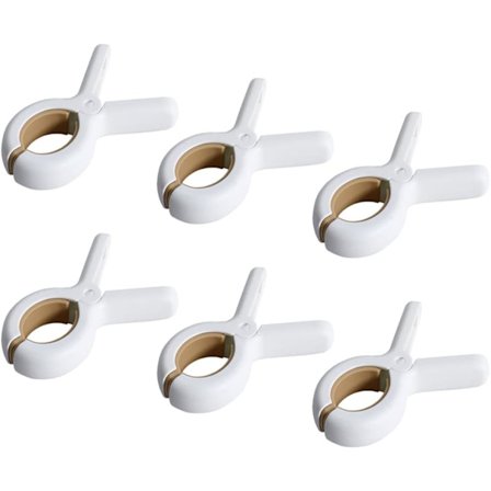 Gule Plastik Tøj Klemmer 6 Stykker Stærke Tøj Klemmer Chu,ZQKLA