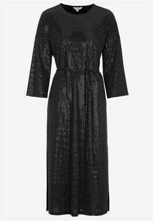 Cellbes of Sweden - Festkjole med pailletter i sort / glitter til damer i størrelse 38/40
