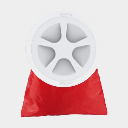 Trappe d'inspection avec sac SEAFLO 8" Hatch Cover with Bag, ronde, Ø250/204 mm, avec couvercle à vis, blanc