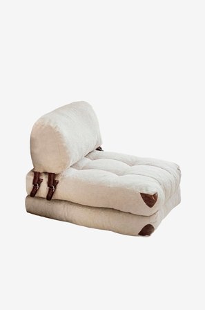 Hanah Home - 1-sits soffa-bädd-Nivea - Natur - Bäddsoffor - Från Homeroom