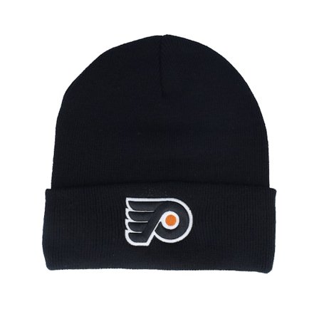 American Needle - NHL Noir cuff Bonnet - Philadelphia Flyers Terrain Knit Solid Black Cuff @ Hatstore