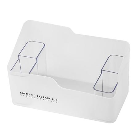 Makeup Organizer Dammtätt Skydd Transparent Svart Vit