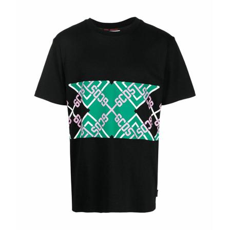 Gcds, T-Shirts Zwart, Heren, Maat:M