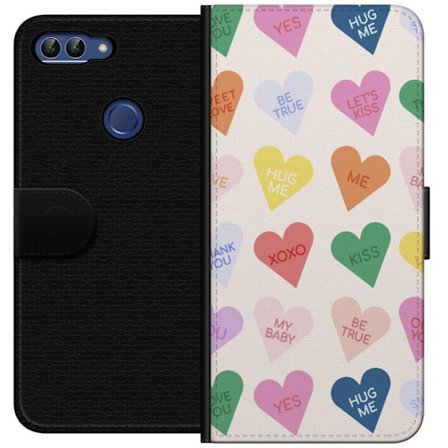 Kompatibelt Lommeboketui til Huawei Huawei P smart CandyHearts