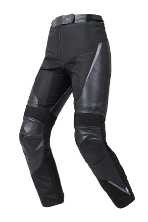 Motorradhose Raven Transalpina LT-TX Damen Schwarz M Kurz