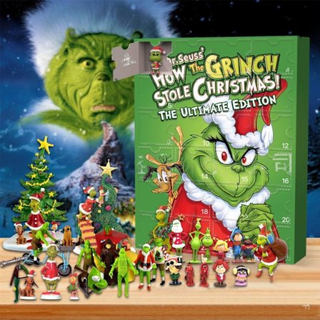 Jule Blind Box Julekalender Grinch Blind Box