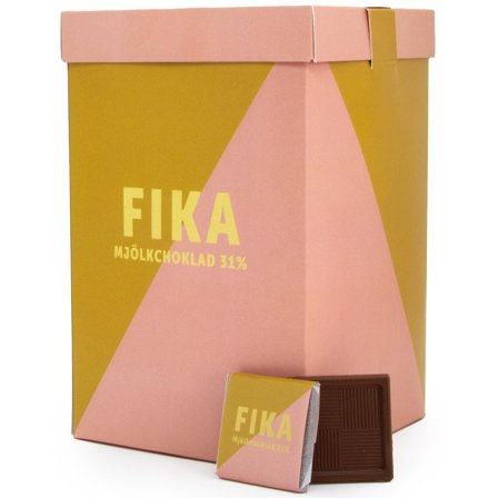 KARAMELLO Choklad Fika mjölk 31% 5g - Lyreco - Kök och servering - Ätbart - Godis och choklad