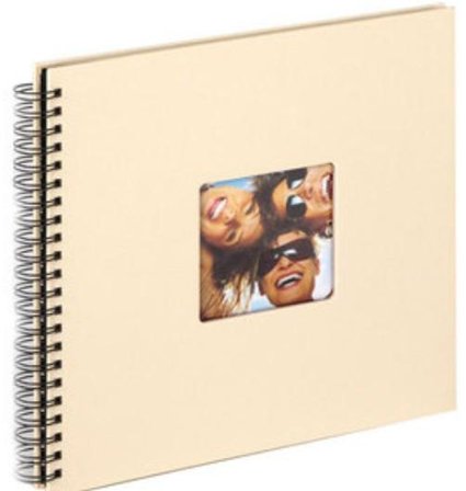 WALTHER Fun cream Wire-O 30x30 50 black Pages SA110H