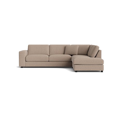 Oasis hjørnesofa, højrevendt - Puente Greige - 271x213x79 - Sofa, hjørnesofa