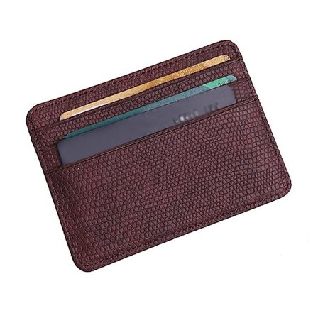 Enkel korthållare med fönster - Flera färgval