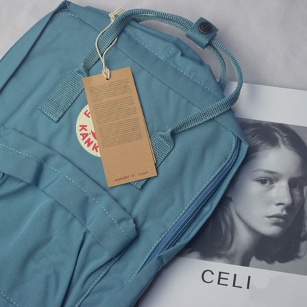 7-20L rygsæk Laptop taske Stor kapacitet Gave til børn Lyseblå