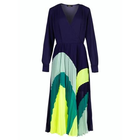 Twinset, Maxi Dresses Blauw, Dames, Maat:M