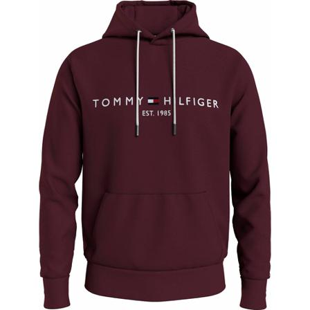 Tommy Hilfiger, Hoodie Paars, Heren, Maat:XL
