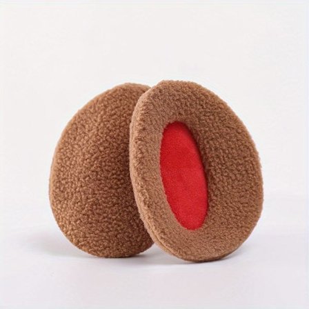 Fleeceforede ørevarmere til vinter, der er isolerede og designet til at blive båret separat. [DB]