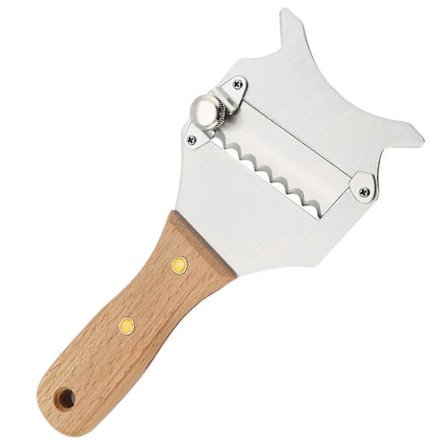 Cheese Slicer in Stainless Steel, Adjustable Truffle Shaver, Chocolate Plane, Kitchen Tool