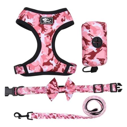 Husdjurshundsele Hundbröstrem ROSA M pink M