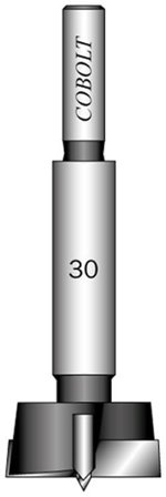 Cobolt 790-30 Forstner-terä kovan materiaalin poraamiseen Leikkaushalkaisija 30 mm, Koneiden tarvikkeet & käyttöosat