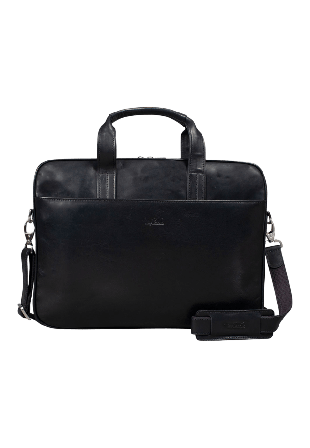Tony Perotti Briefcase Zipped Vegetale Väskor Herr Svart ONESIZE