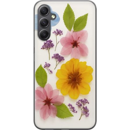 Kompatibelt Mobildeksel til Samsung Samsung Galaxy A16 5G Pressede blomster