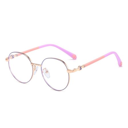 Anti-blue Light Barn Glasögon Barn Dator Ögonskydd Glasögon Ultra Light Frame
