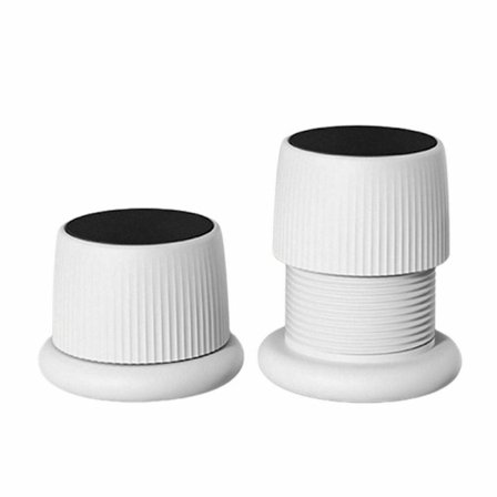 4 st Möbelhöjare med skruvrotation, höjningsmattor, sängbord, garderob, bord, fixering