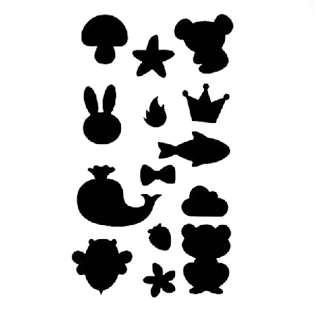 10 arkin monimuotoiset itseliimautuvat untuvatakkipaikat sadetakkeihin, telttoihin ModelB