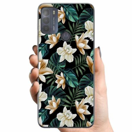 Motorola Moto G50 Tpu Mobilskal Blommor