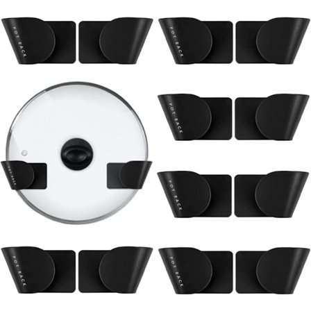 Kökshyllor för Potlock, 6-pack, Självhäftande