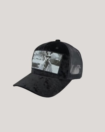Calza Pennello Boss Kangaroo Velvet Black A-frame Trucker Czarny Czapki z daszkiem Unisex - Kids Brand Store