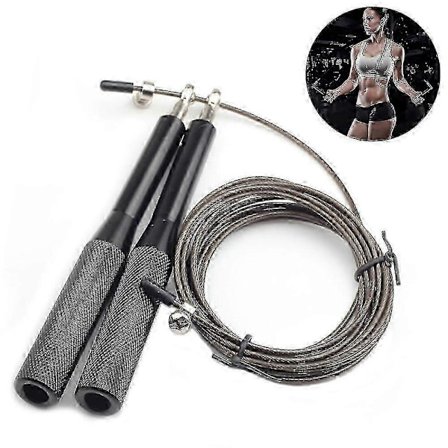 Sjippetov, Speed Sjippetov til Træning Fitness Øvelse, Justerbart Voksen Trænings Sjippetov til Mænd, Kvinder, Børn, Piger