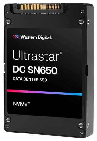 WD Ultrastar DC SN650 WUS5EA176ESP5E3 - SSD - 7.68 TB - U.3 PCIe 4.0 (NVMe)