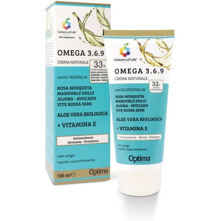 Colours Of Life Skin Supplement Omega 3 6 9 Crema 100ml