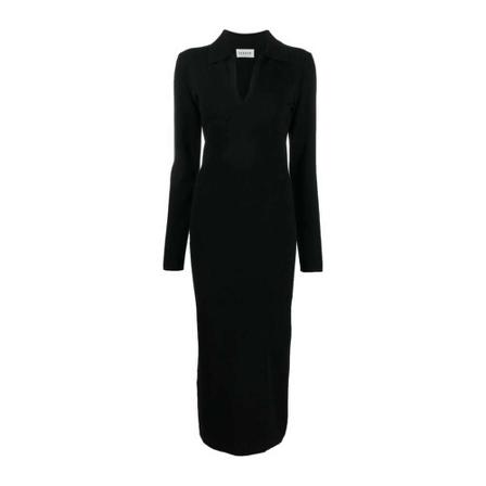 P.a.r.o.s.h., Midi Dress Zwart, Dames, Maat:L