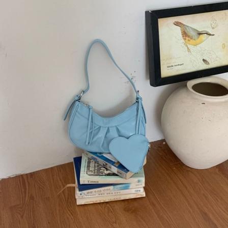 Moottoripyörän naisten laukku Olkalaukku SININEN Blue