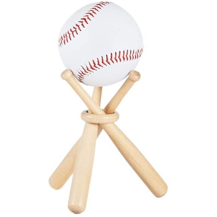 1 x Fint Baseball Utstillingsstativ, Baseball og Golf Suvenir Trestand