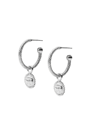 Caroline Svedbom Apollo Loops Earrings Örhängen Dam Silver ONESIZE