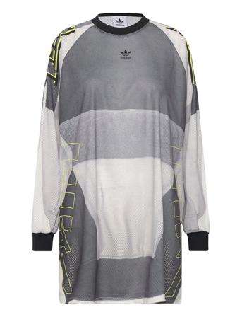 Ovzd Mesh Tee Sport Sport Clothing Sports Tops & T-shirts Sport Long Sleeve Tops Grey Adidas Originals