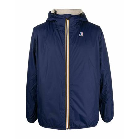 K-Way, Wind Jackets Blauw, Heren, Maat:L