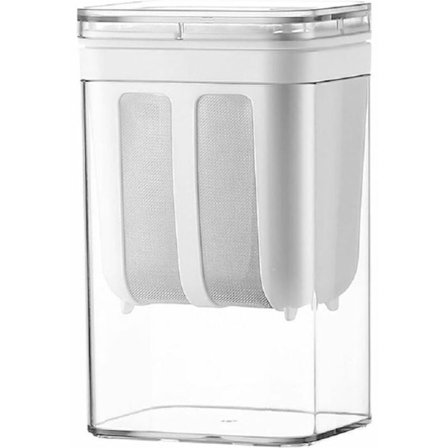 Græsk yoghurt-si i rustfrit stål, valle separator, ideel til soja- og nøddemælk