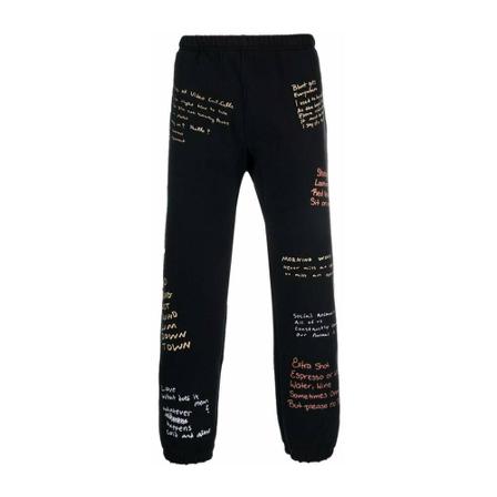 Pleasures, Trousers Zwart, Heren, Maat:M,Cotton