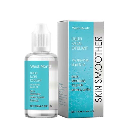 Ansikts exfolierande essens rengör försiktigt ansiktets exfolierande porer och slätar ut huden