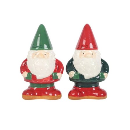 Something Different Gnome Salt and Pepper Shakers One Size Röd/